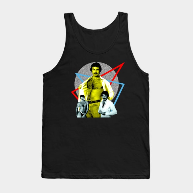 Tom Selleck - Dady Hot! Tank Top by SIIMAG ARTS